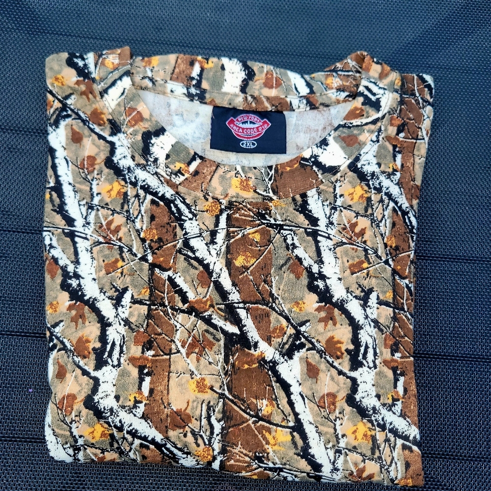 NY Area Code 212 Camouflage T-Shirt
